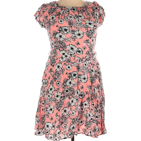 Lady Vintage Pink Daisy Dress - Picture 1 of 1